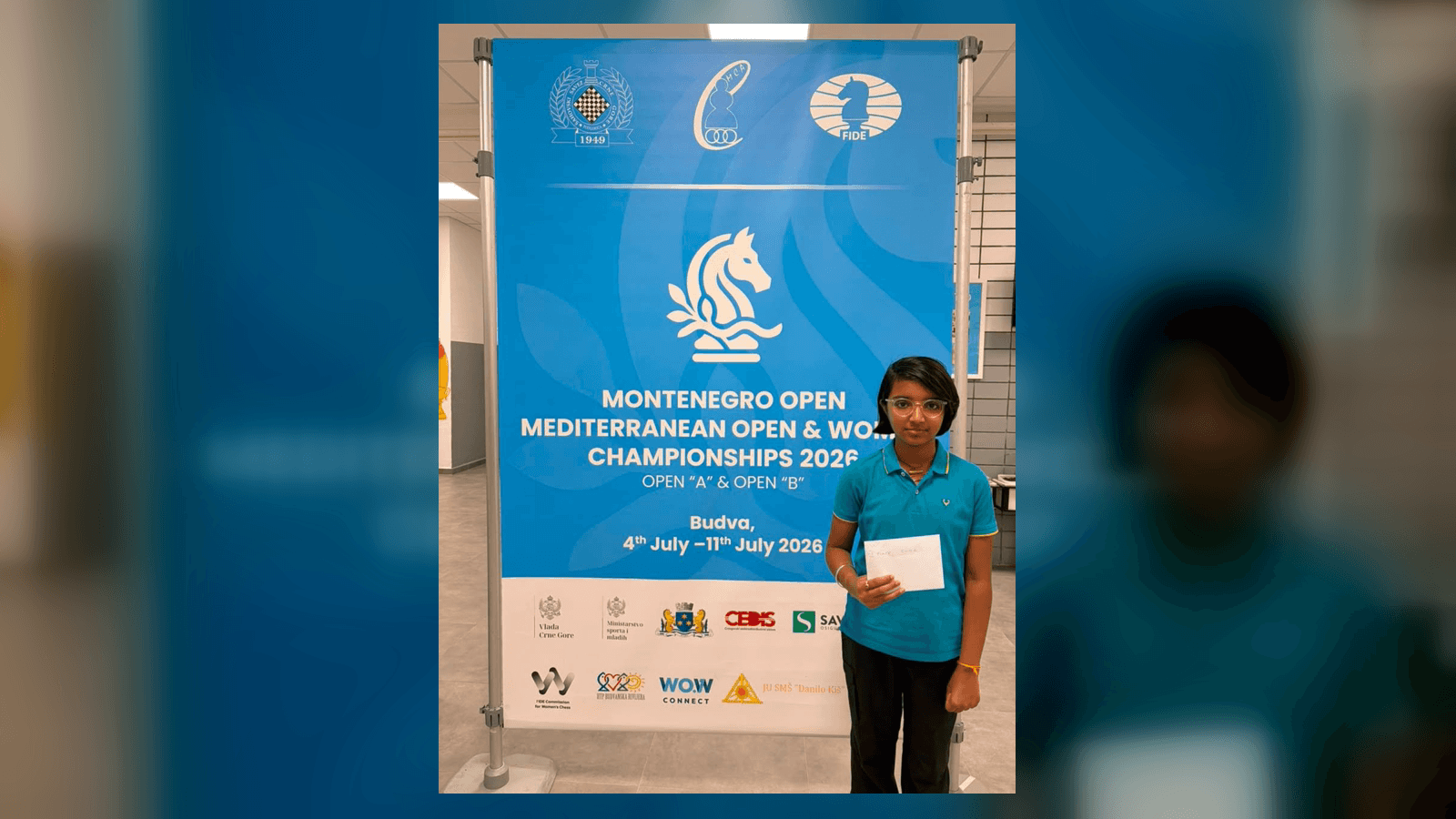 12-year-old Charvi earns first WGM norm at Montenegro Open - ChessEver News image