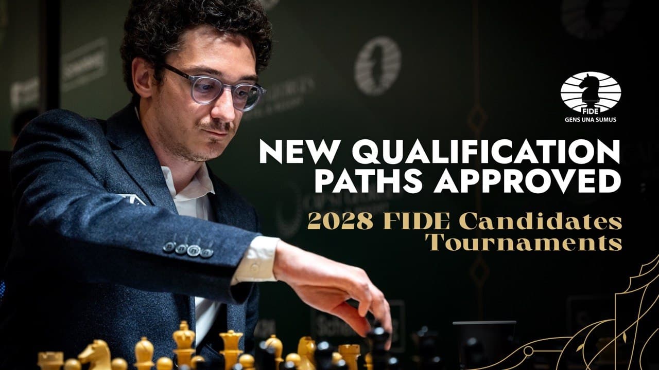 FIDE removes rating spot from 2028 Candidates qualification - ChessEver News image