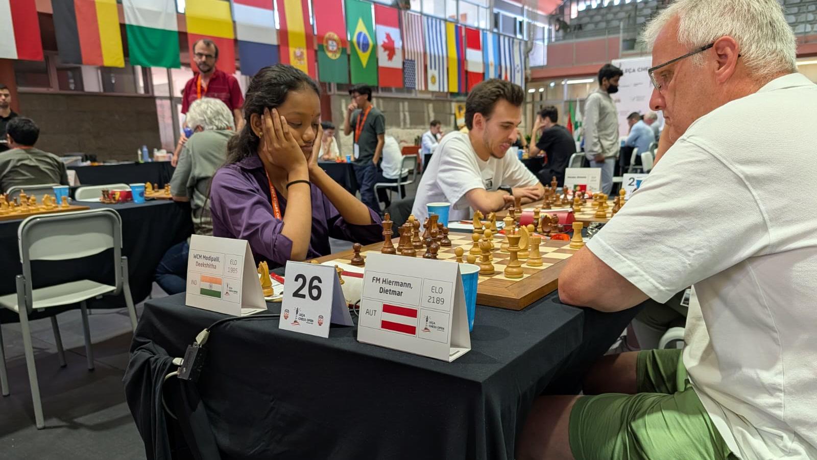 Modipalli Deekshitha earns first IM norm with 2465 performance in Pontevedra - ChessEver News image