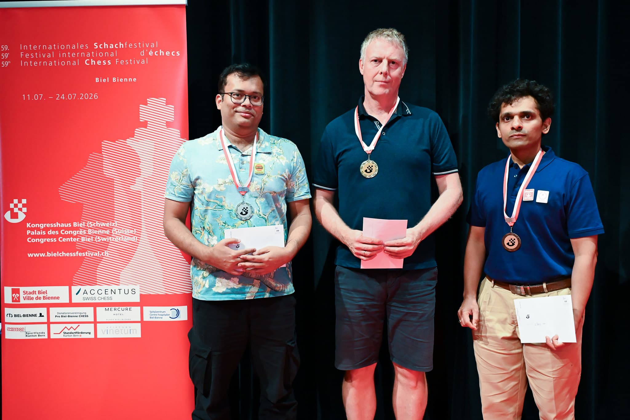 Pavel Tregubov wins Biel Chess960 Rapid Open with 6/7 - ChessEver News image