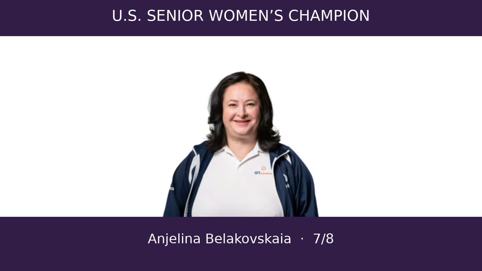 Anjelina Belakovskaia wins 2026 U.S. Senior Women’s Championship - ChessEver News image